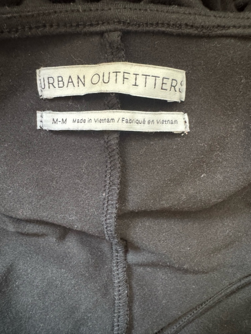 Urban Outfitters Black One-Shoulder Tie Dress - Picture 5 of 5